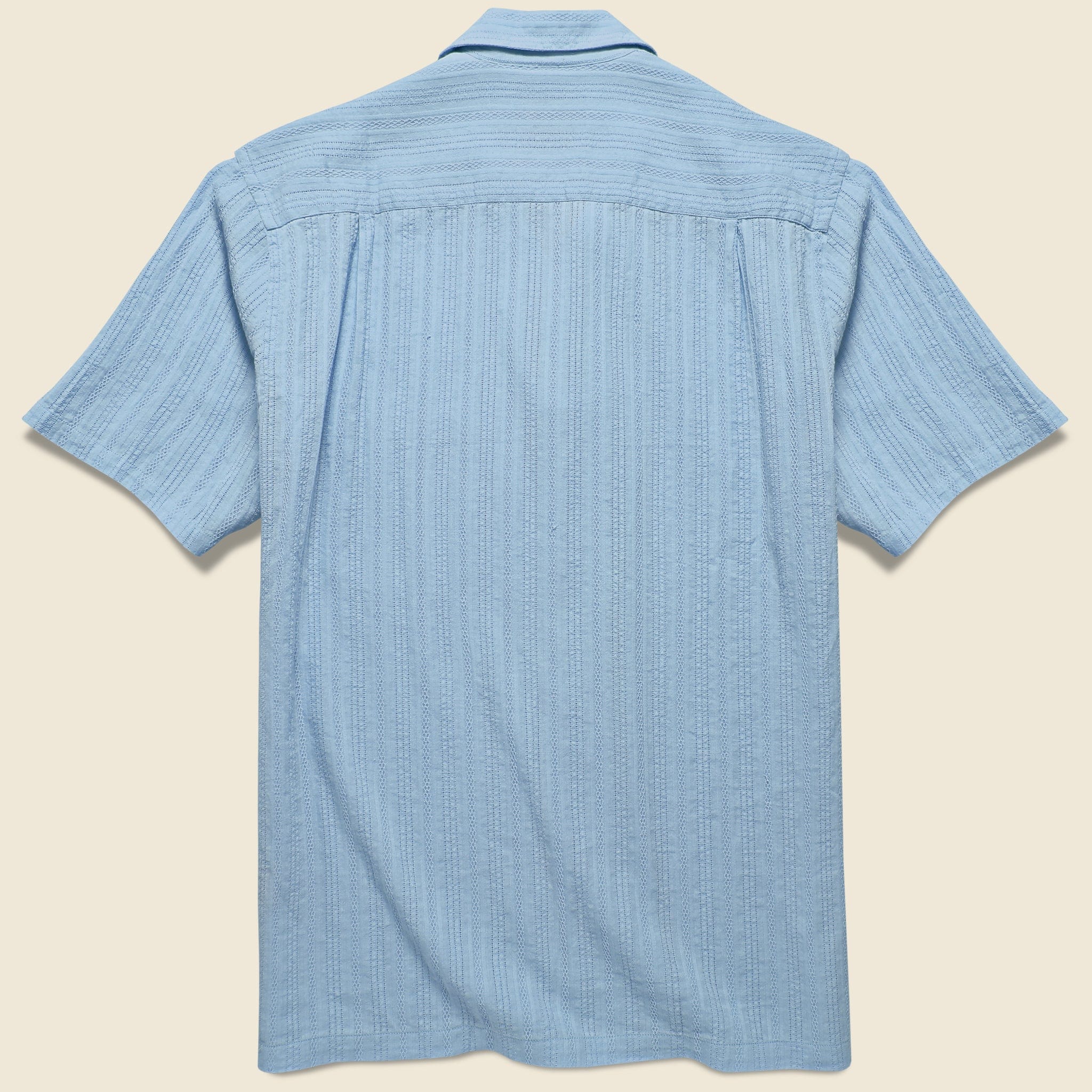 Vilar Shirt - Blue Dobby - Image 2