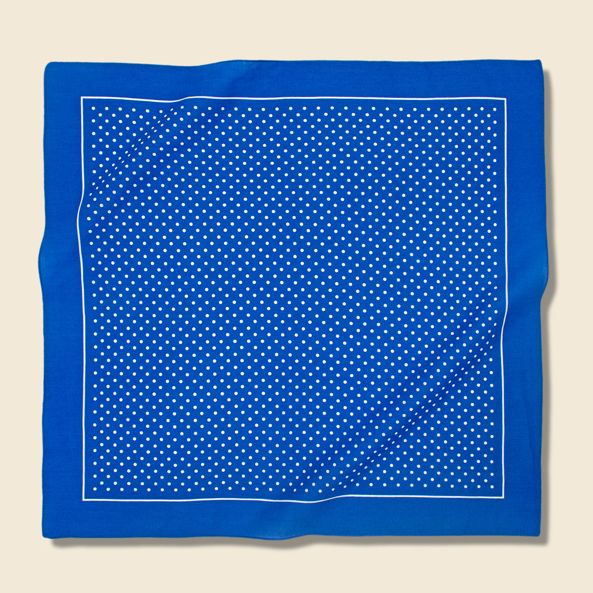 Bandana - Royal Blue/White