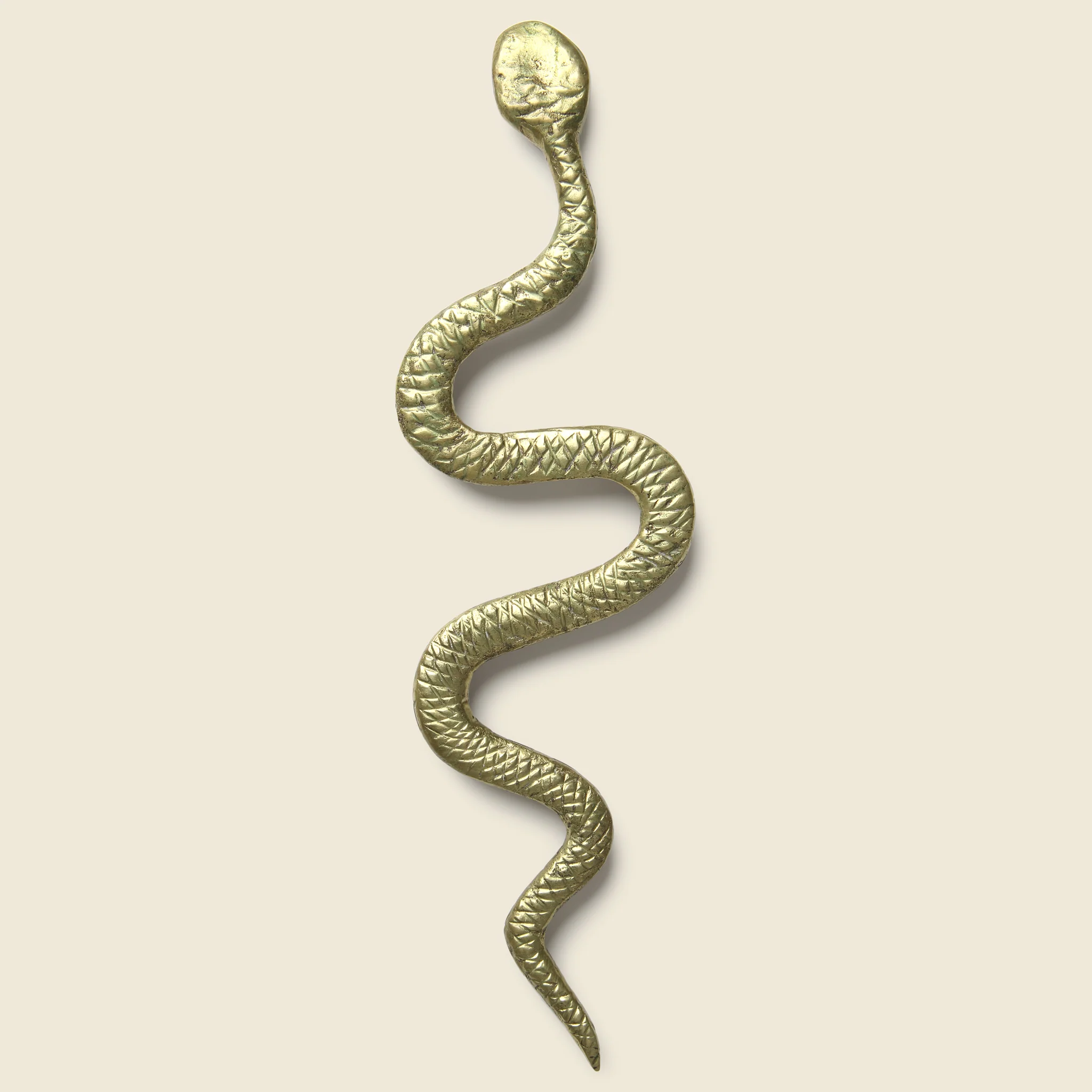Vintage Brass Snake