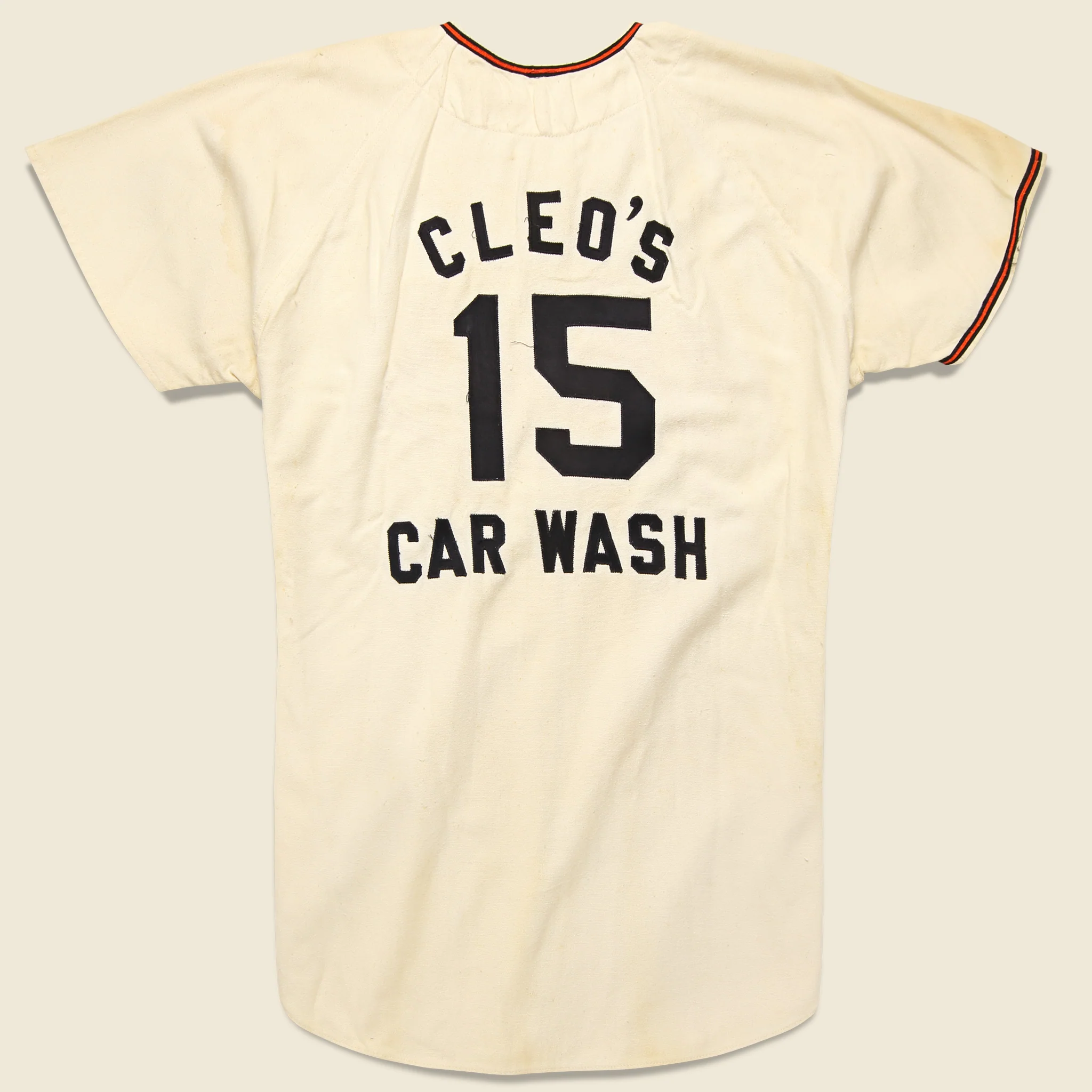 Cleo's Car Wash Zip Up Jersey - Cream - Image 2