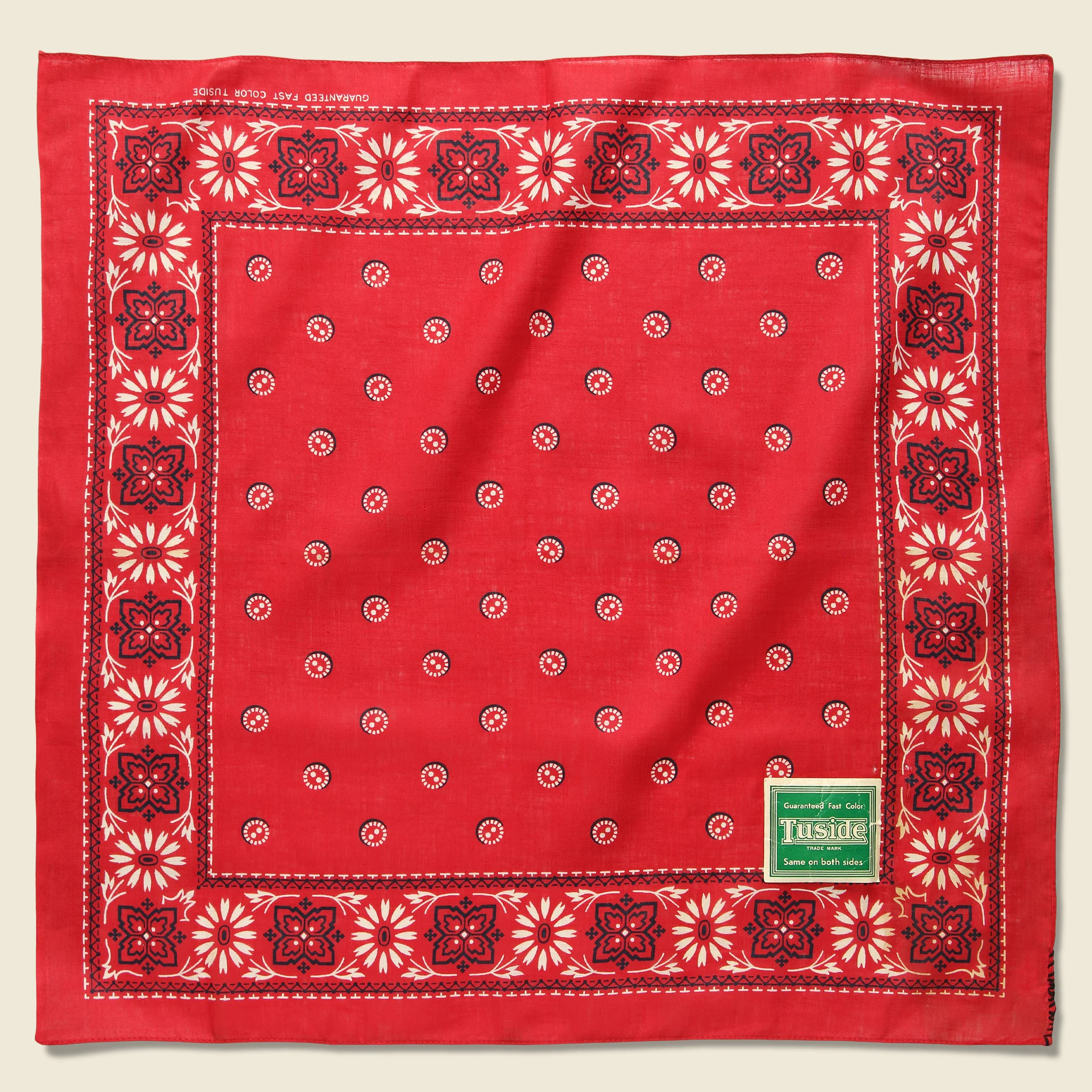 Vintage Deadstock Tuside Bandana