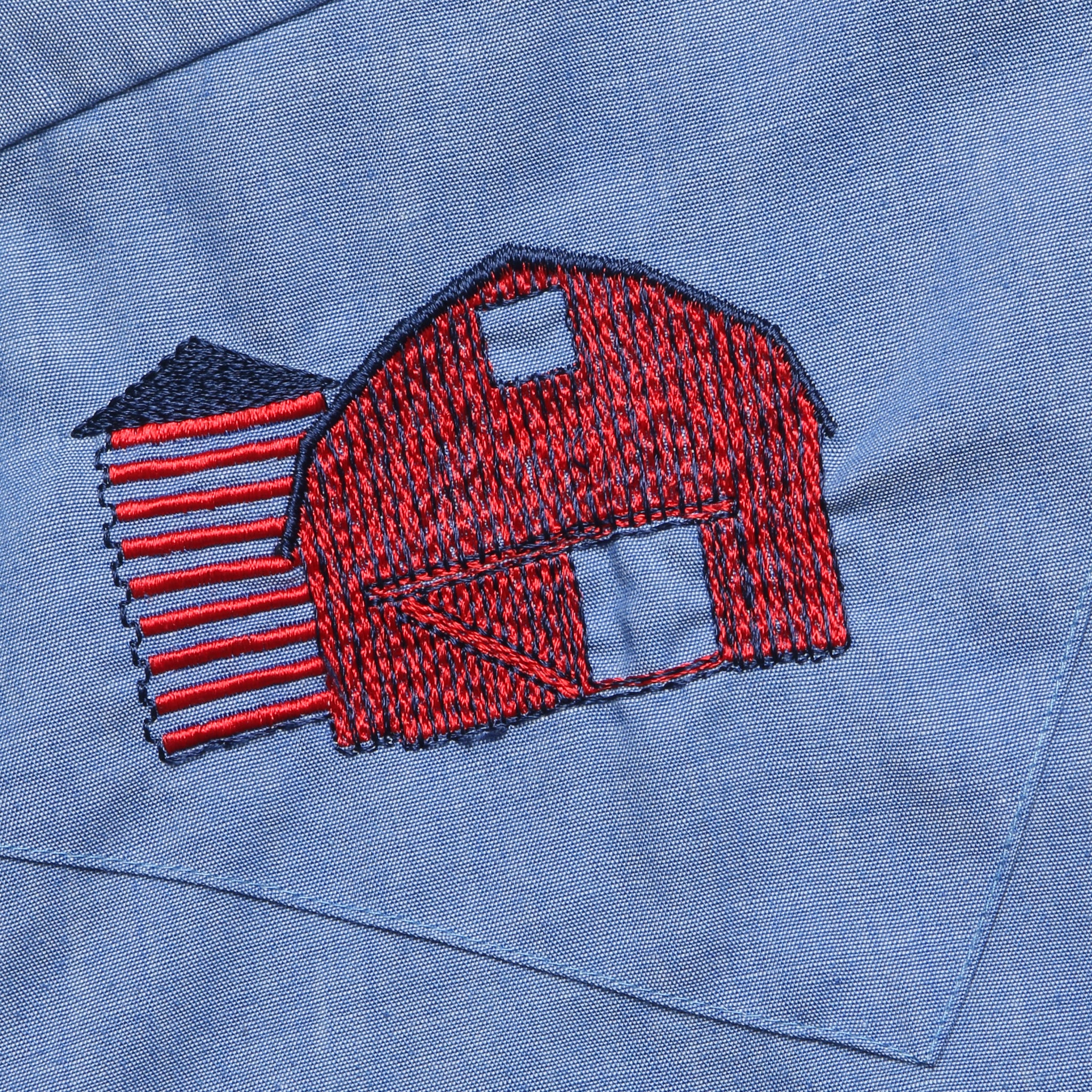 Vintage Embroidered Western Shirt - Image 4