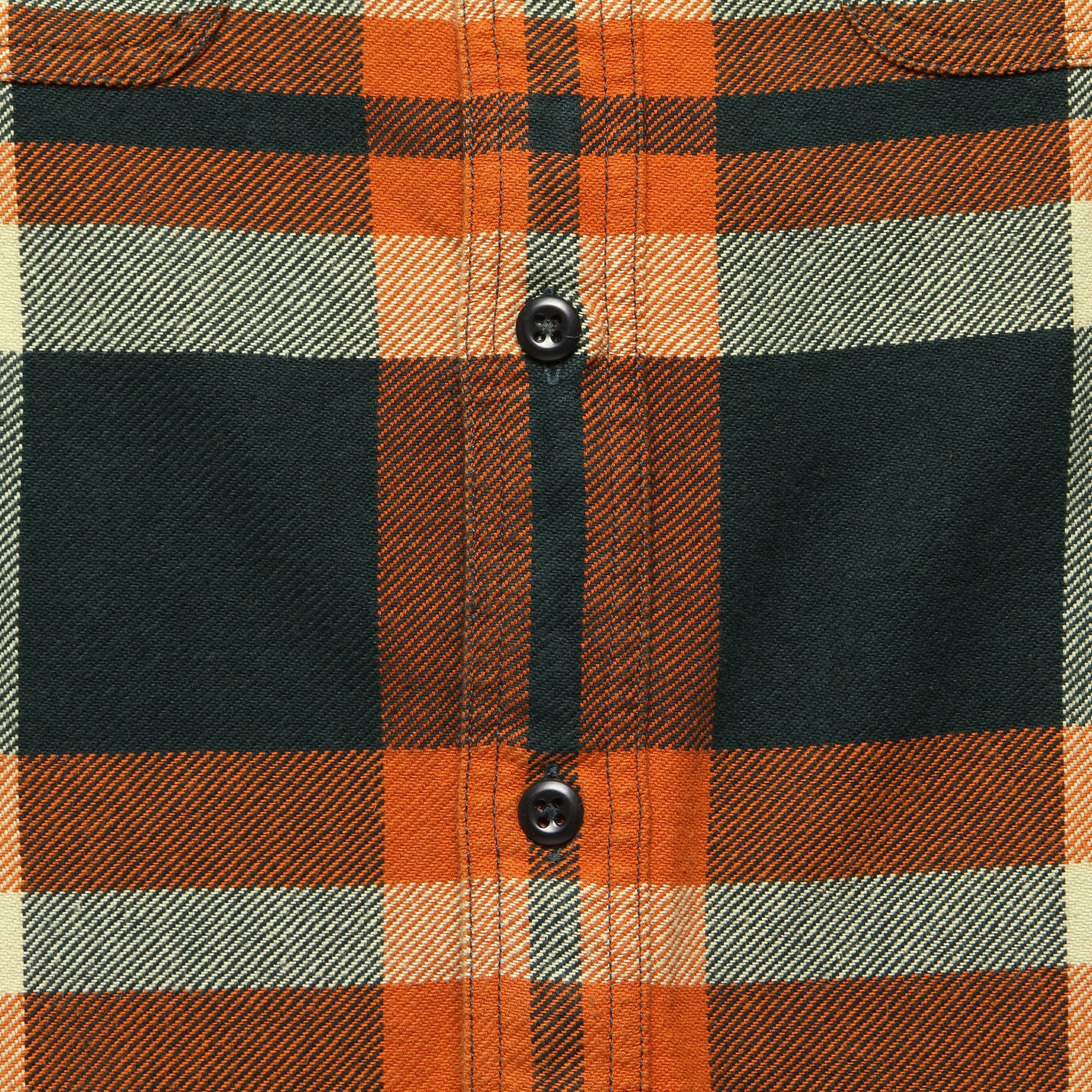Vintage Flannel Workshirt - Fir/Rust - Image 3