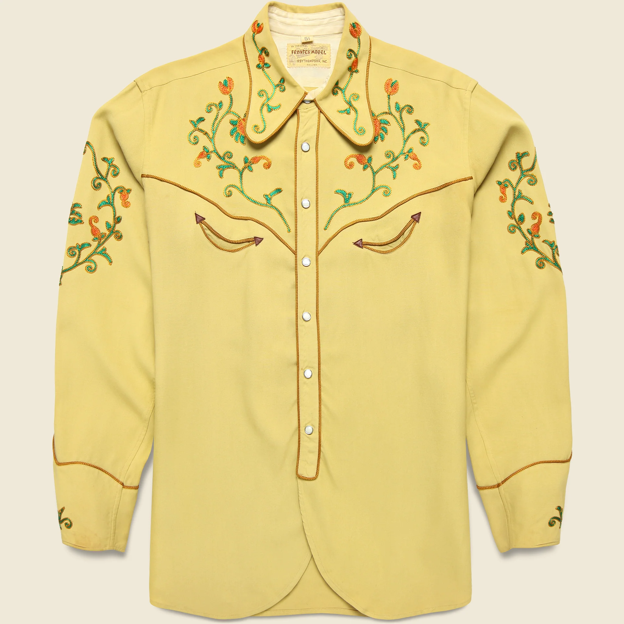 Vintage Frontex Embroidered Western Shirt