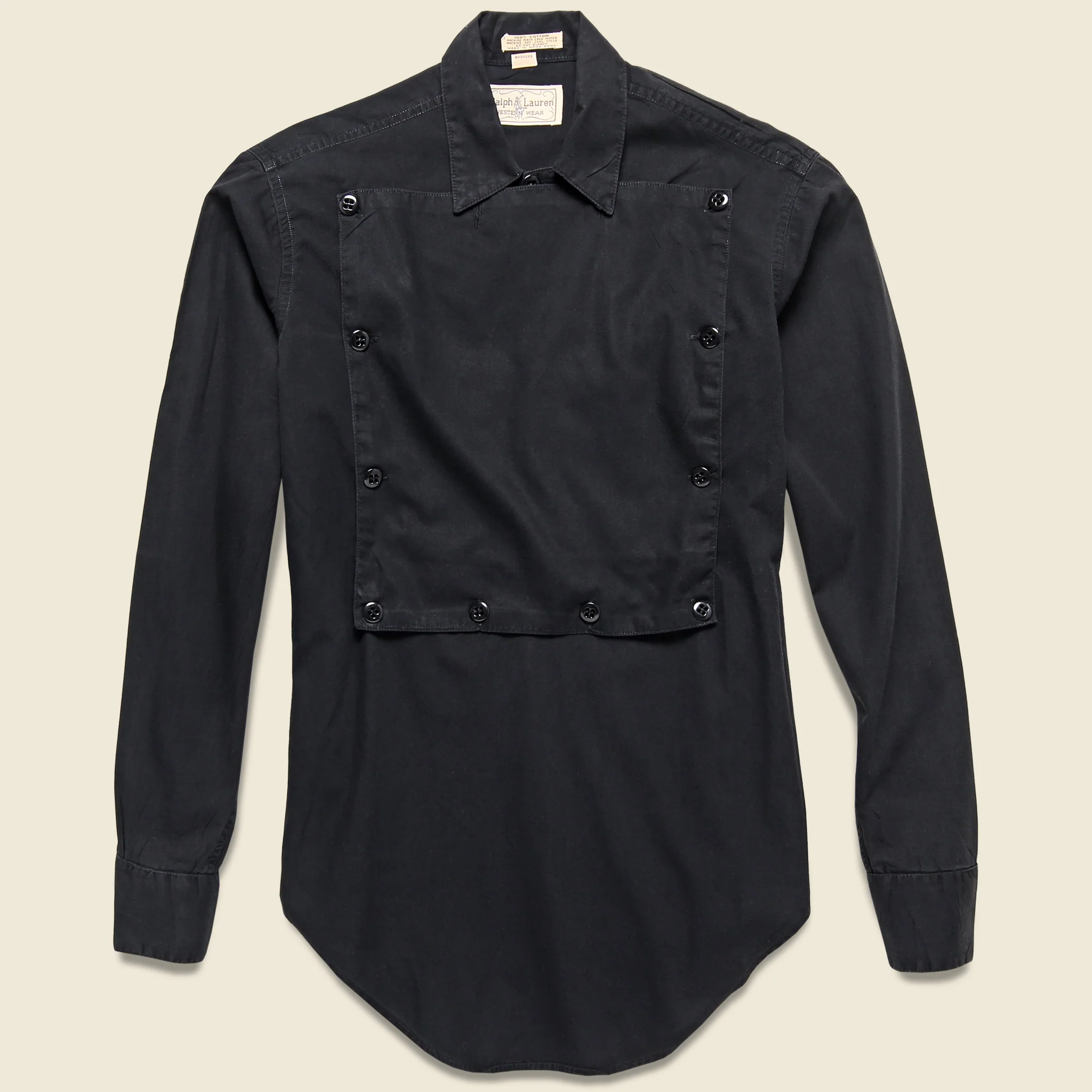 Ralph Lauren Western Wear Cavalry Shirt - Black