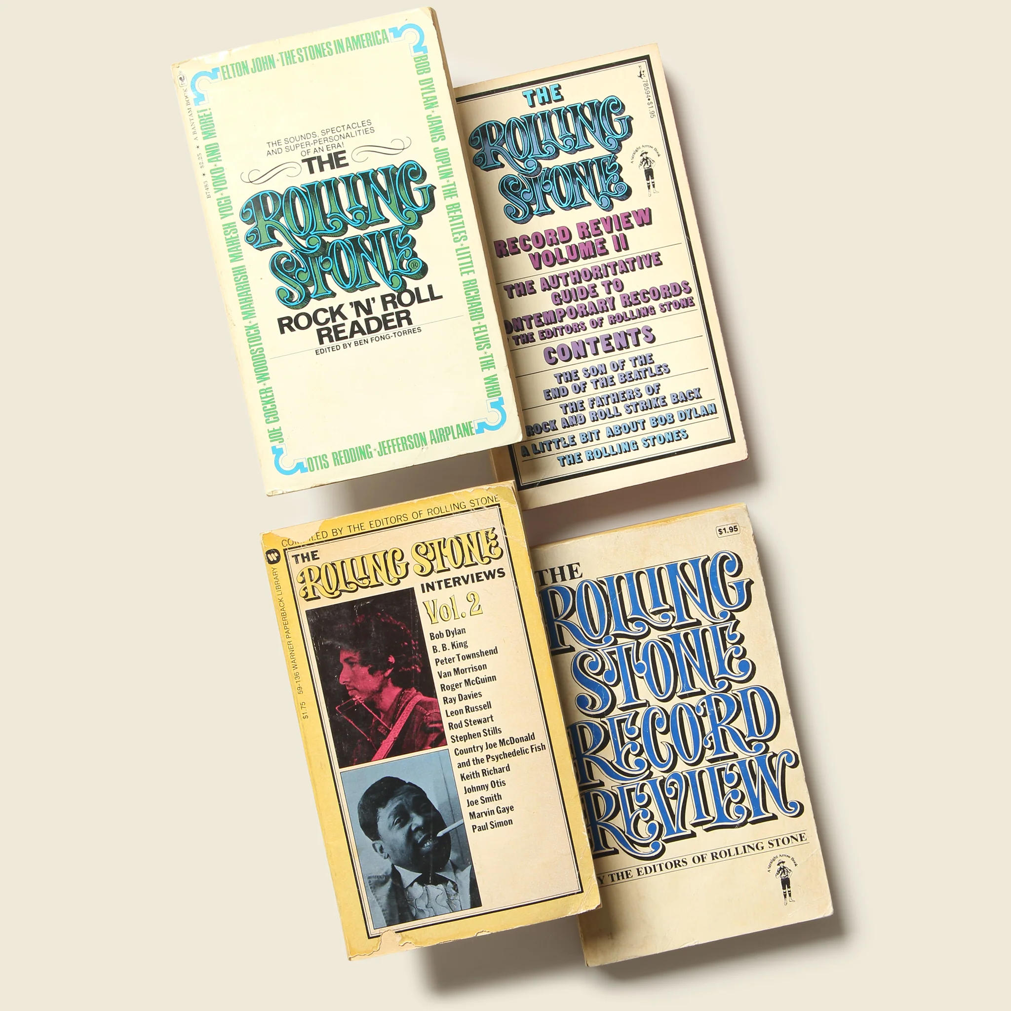 Vintage Rolling Stone Paperback Set
