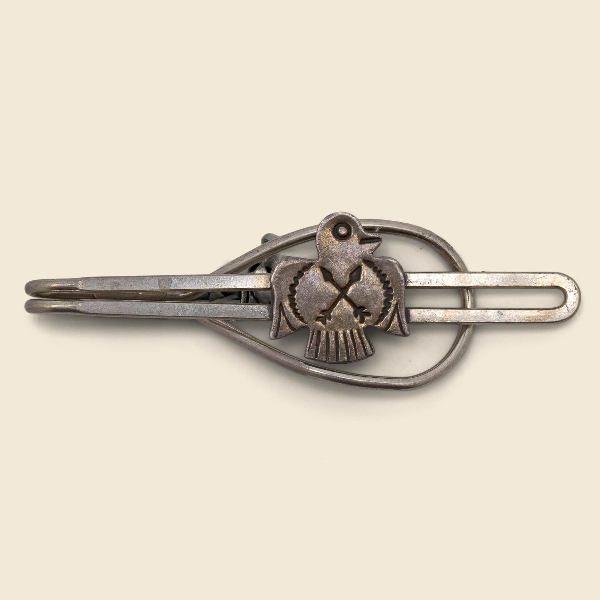 Thunderbird Tie Bar - Sterling Silver