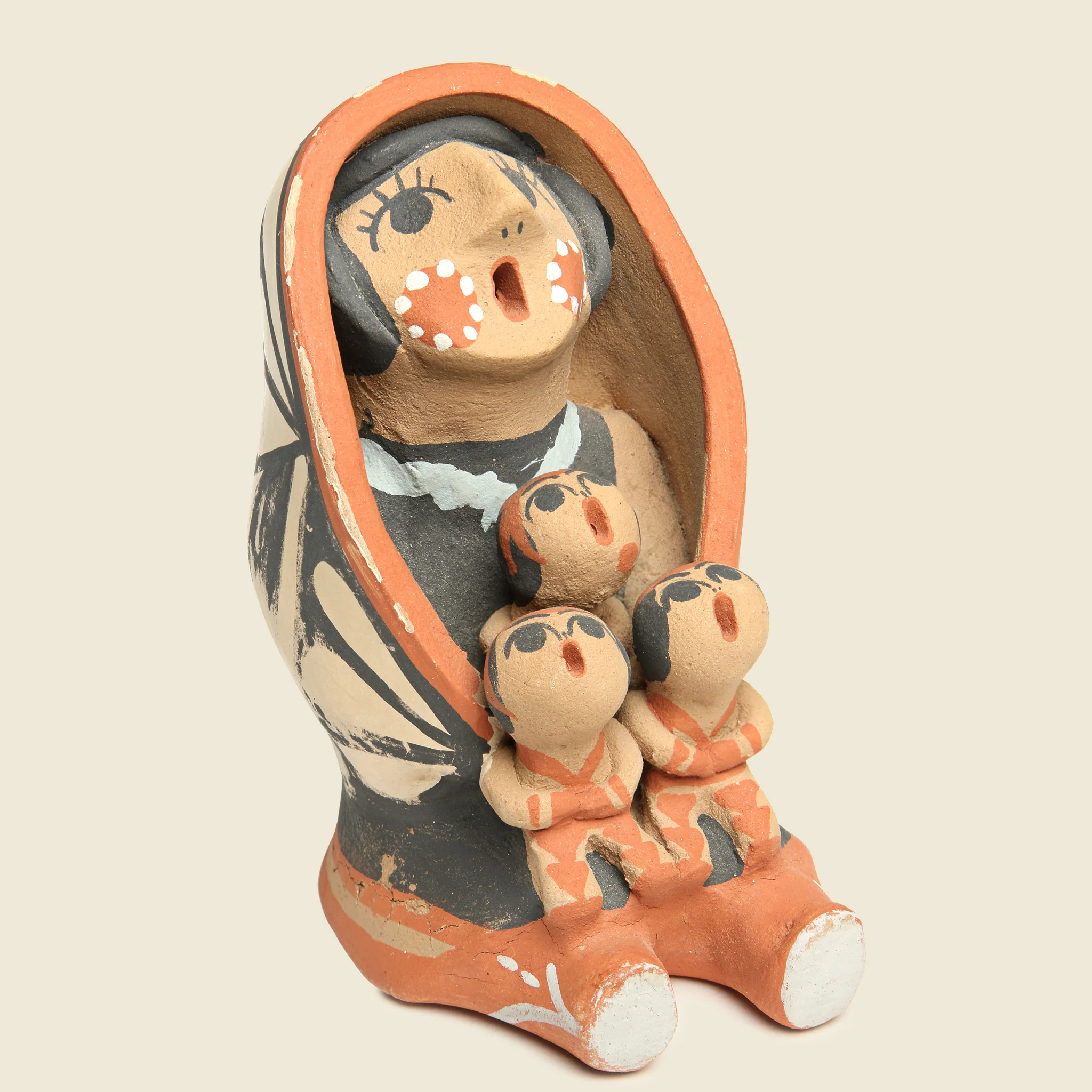 Vintage Storyteller Pottery 3 Babies