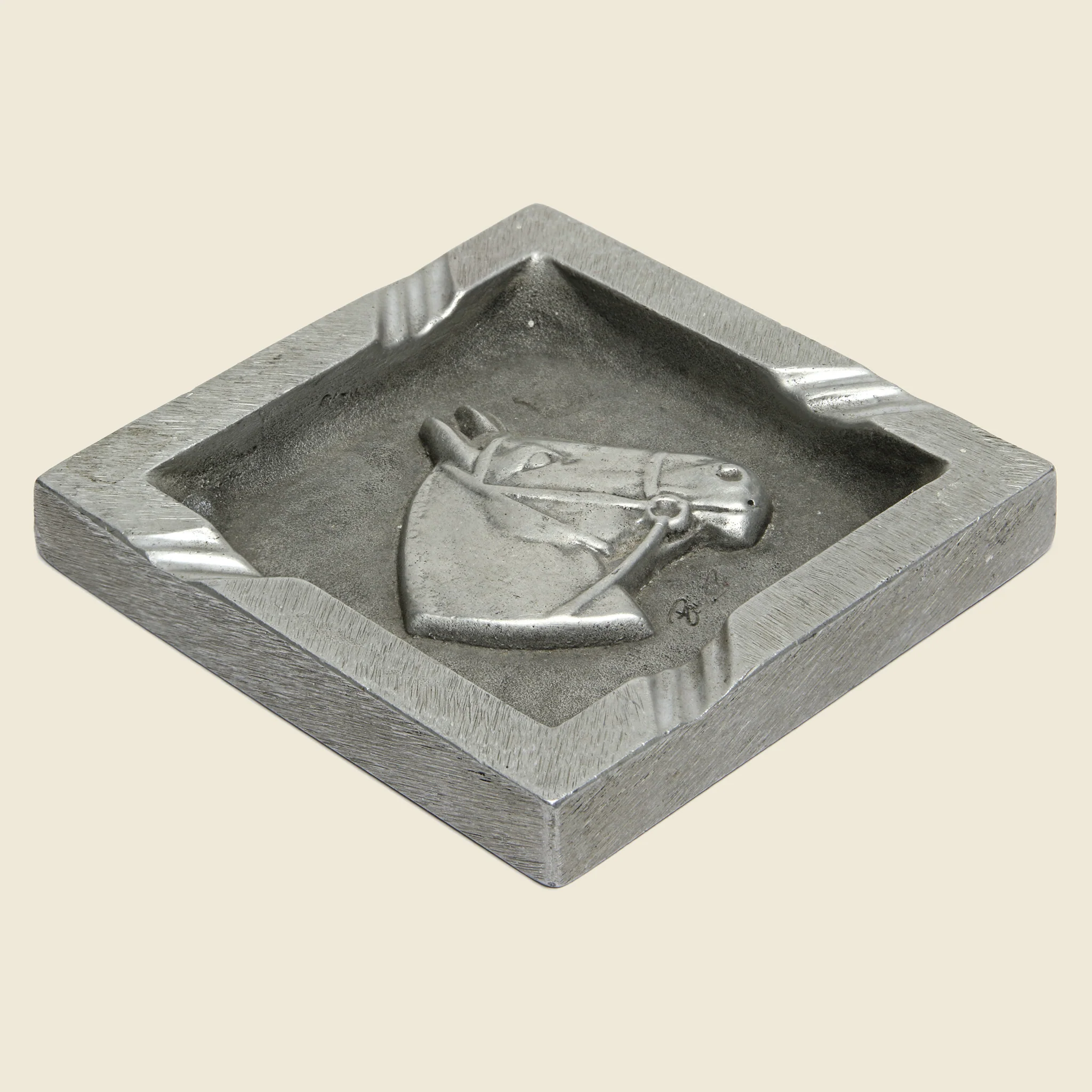Cast Horse Ashtray - Image 2