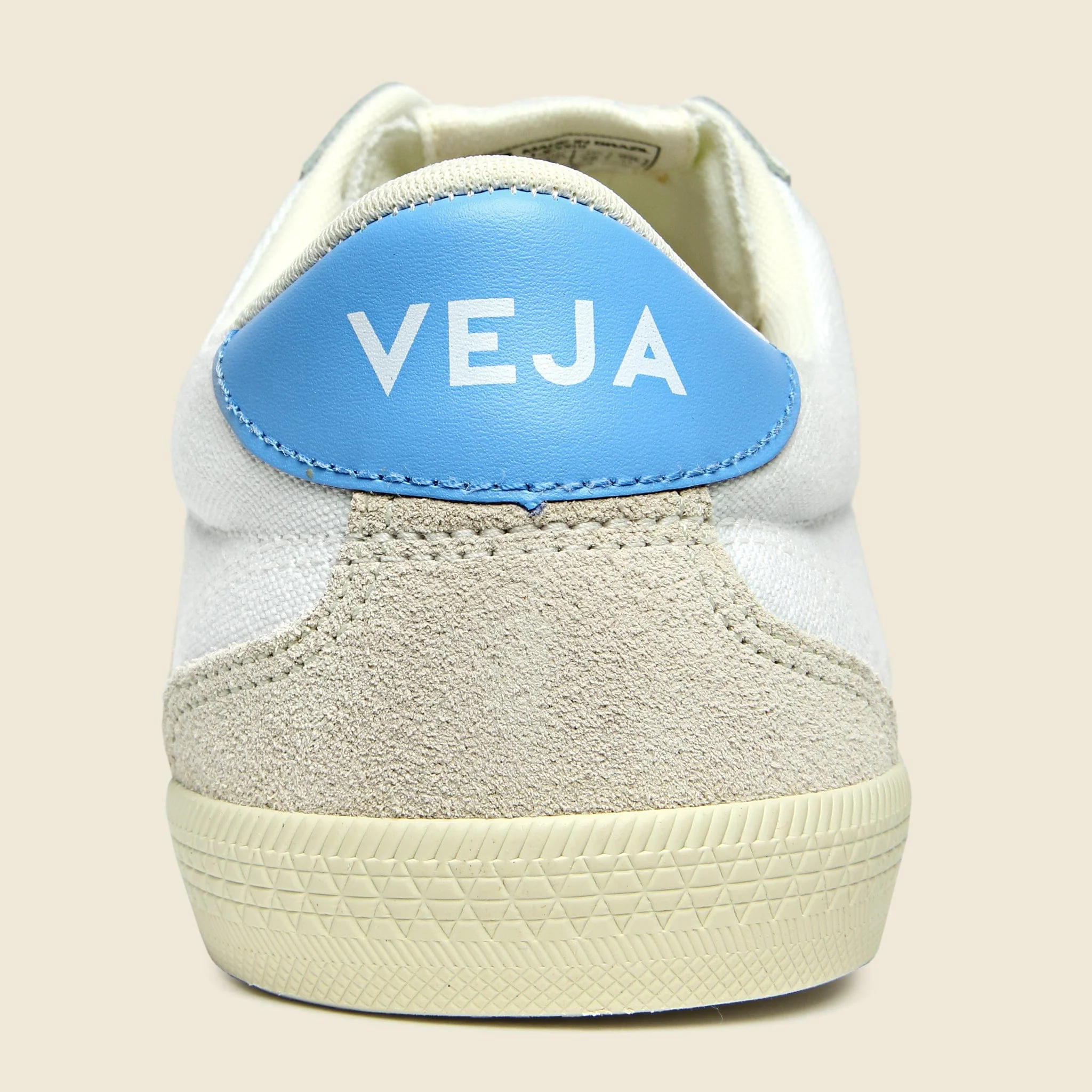Volley Canvas Sneaker - White Aqua - Image 3