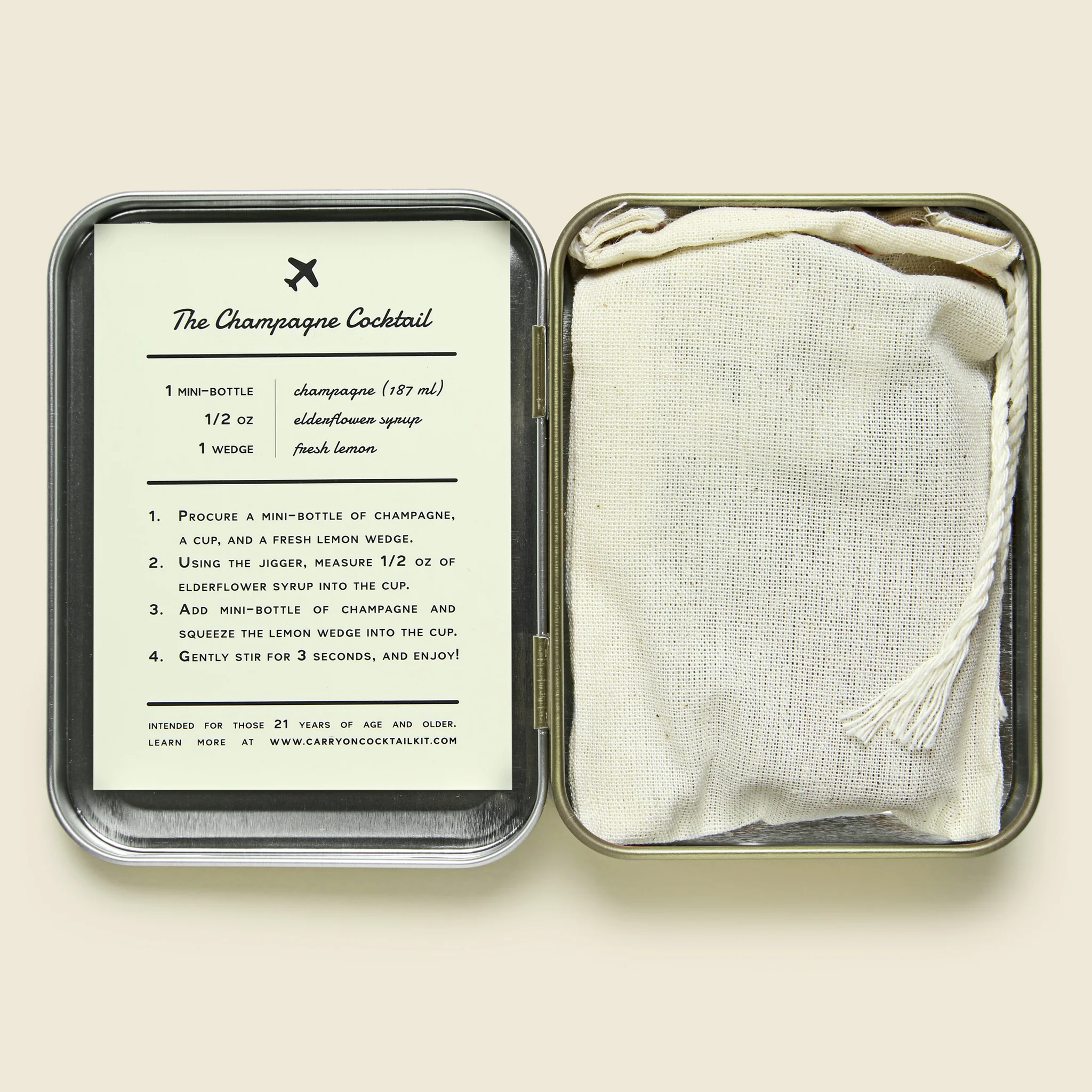 Carry On Cocktail Kit - Champagne Cocktail - Image 3