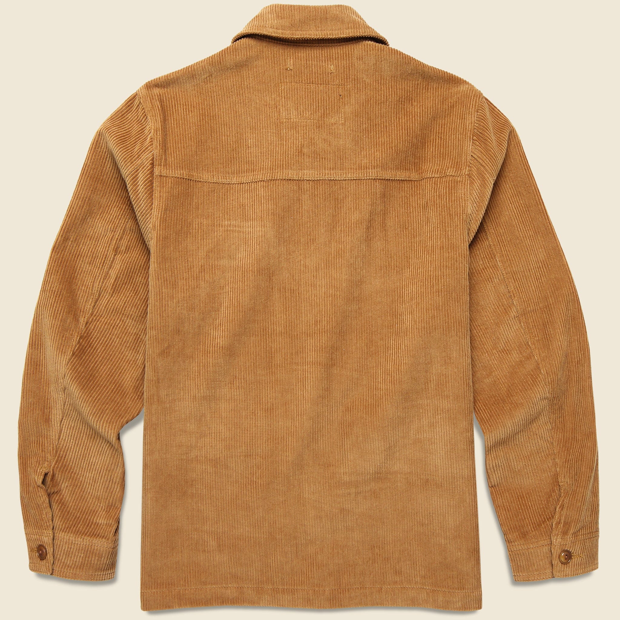 Wale Corduroy Chore Jacket - Tobacco - Image 2