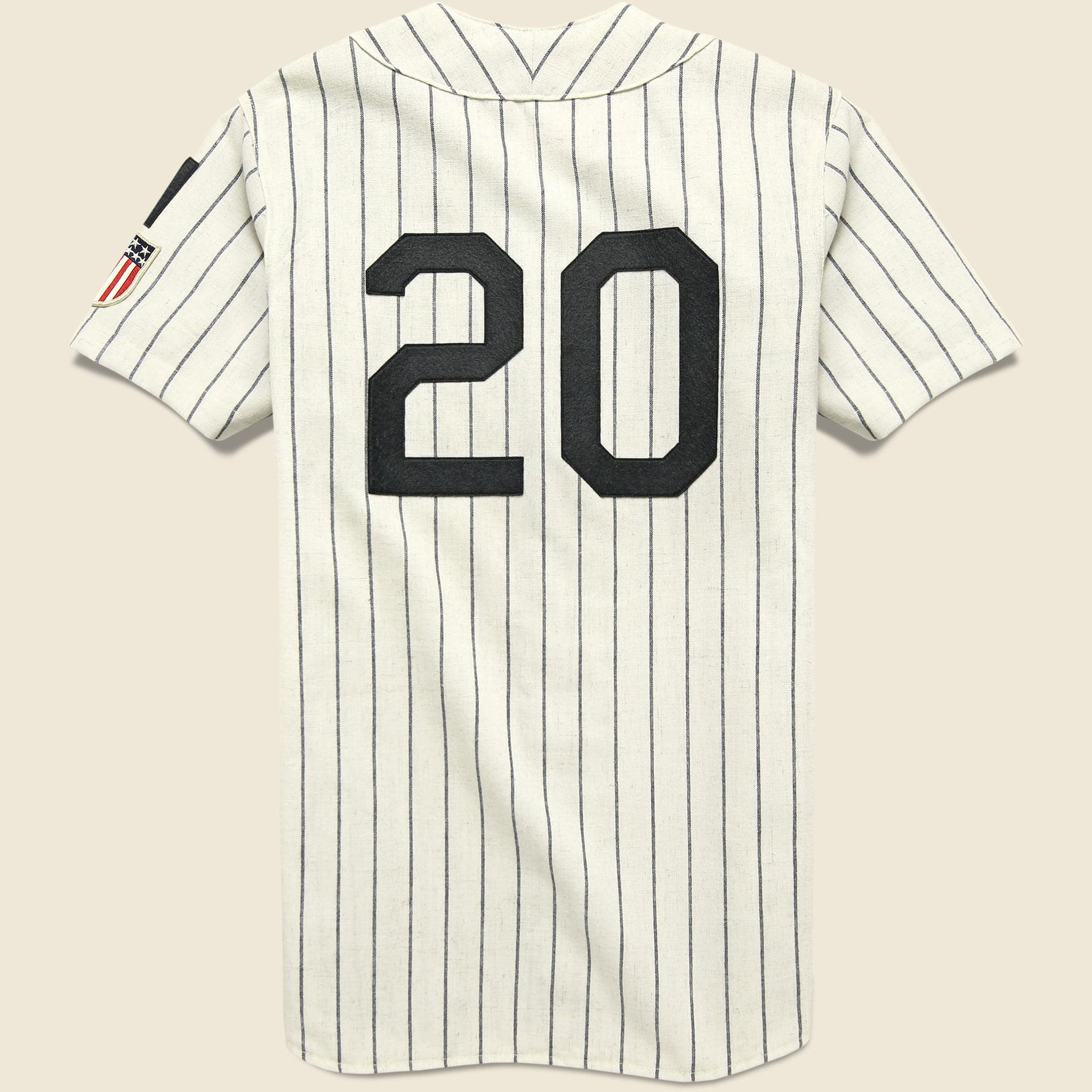Washington Homestead Grays 1944 Home Jersey - White Pinstripe - Image 2
