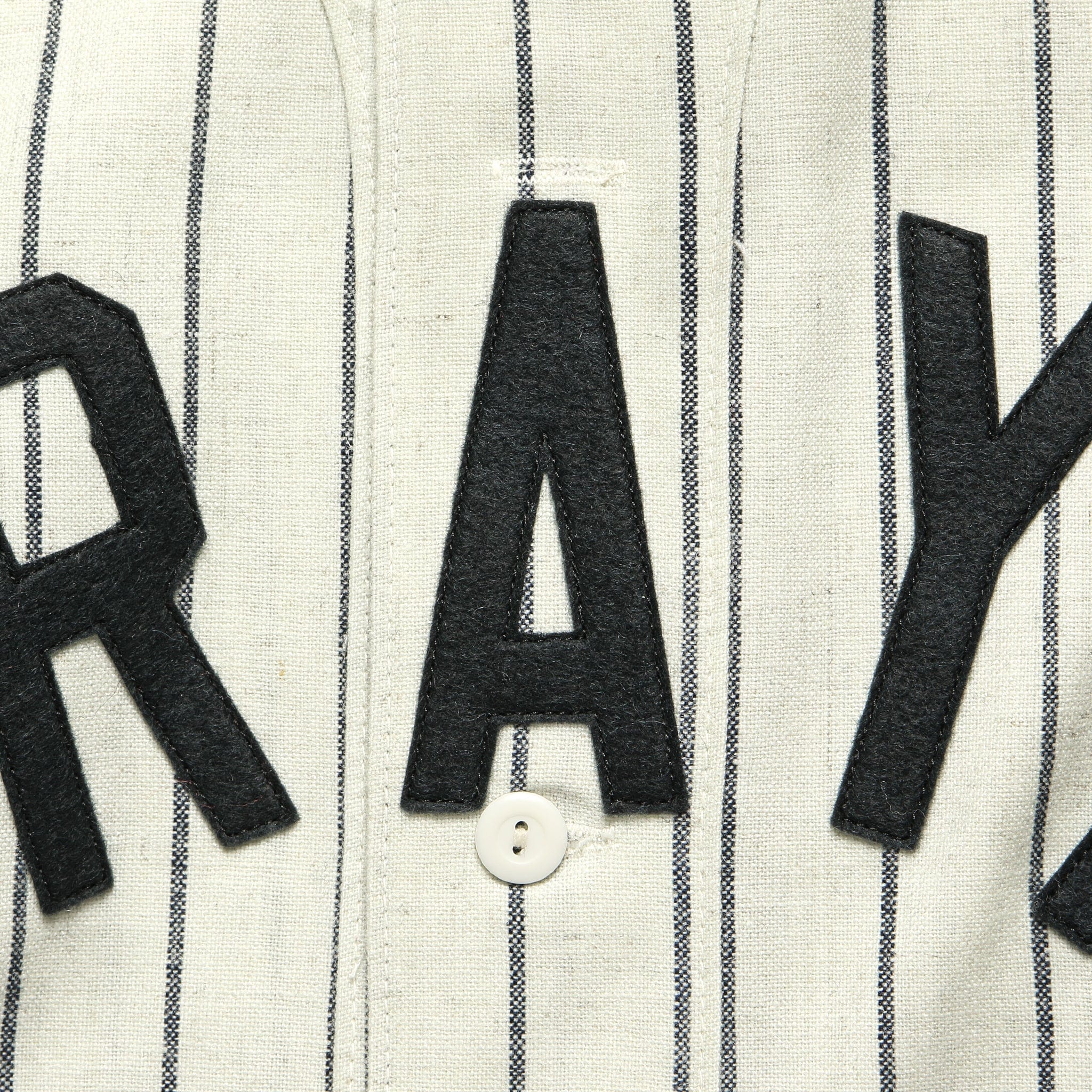 Washington Homestead Grays 1944 Home Jersey - White Pinstripe - Image 3