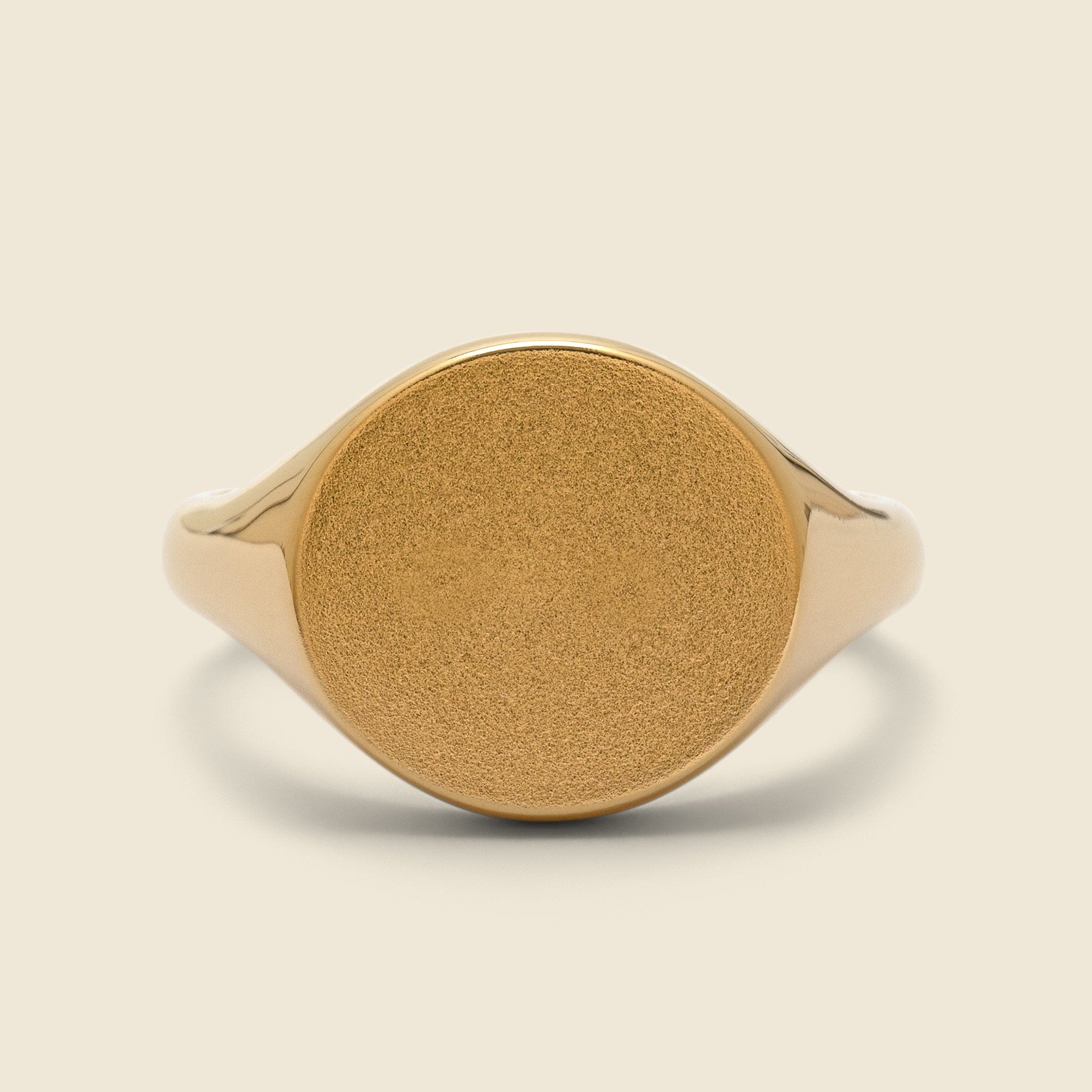 Wells Signet Ring - Gold Vermeil - Image 2
