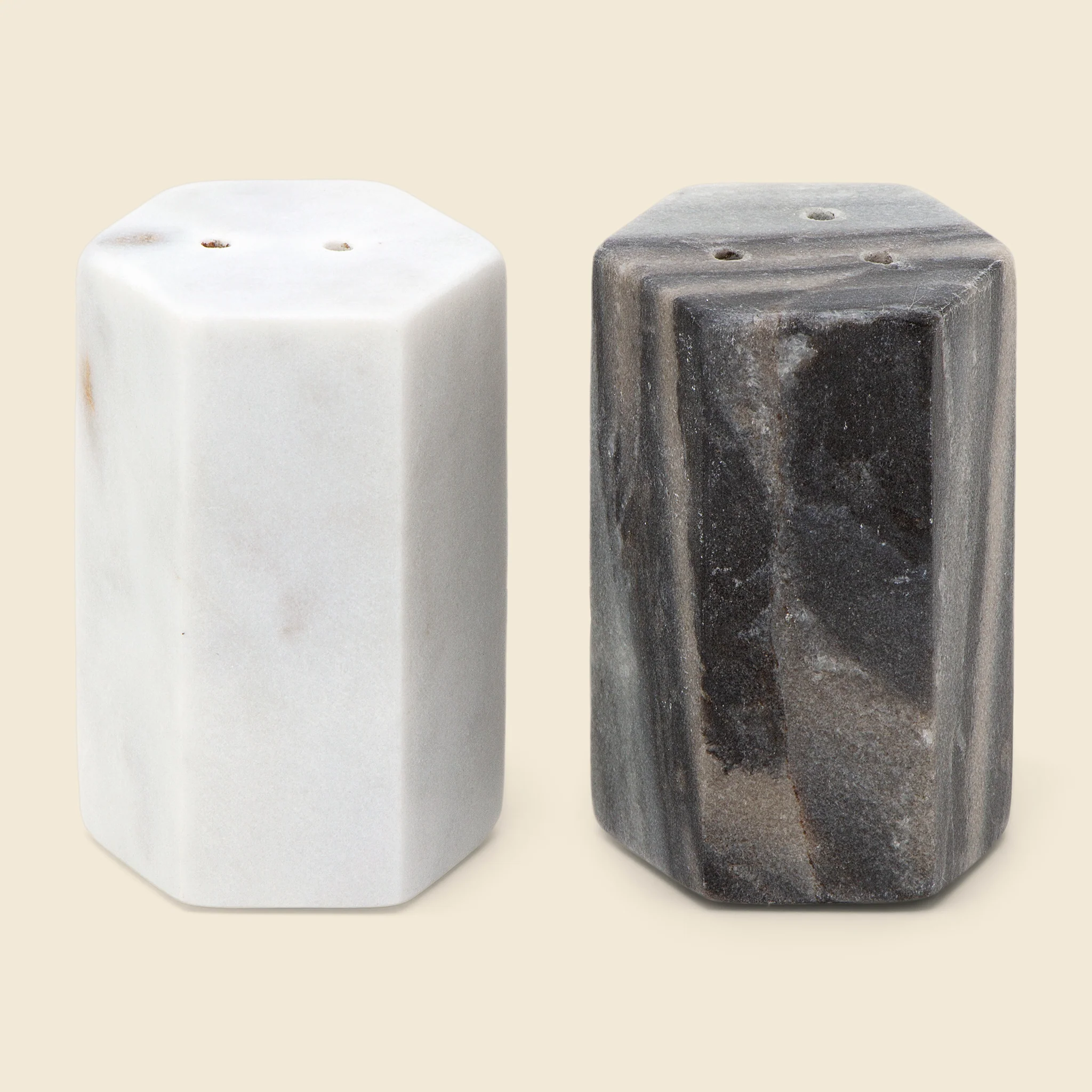 Marble Salt & Pepper Shakers - Image 2