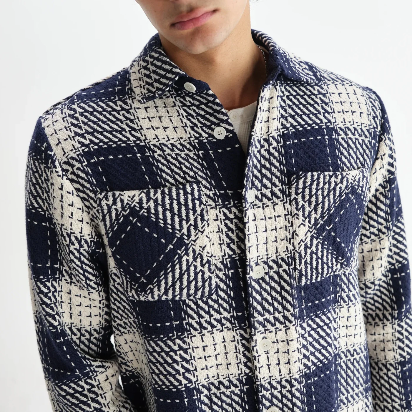 Whiting Overshirt - Marine Beatnik - Image 2