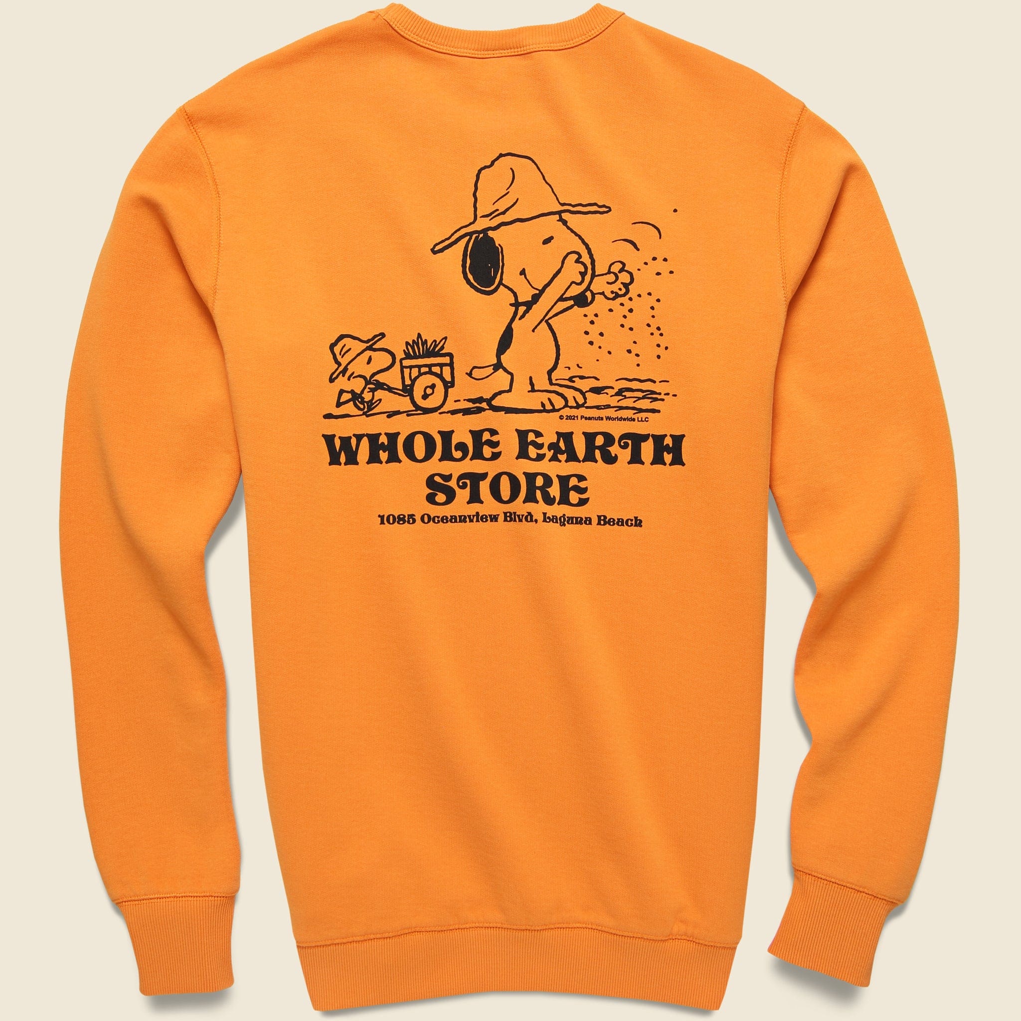 Whole Earth Store Fleece Crew - Pumpkin - Image 2