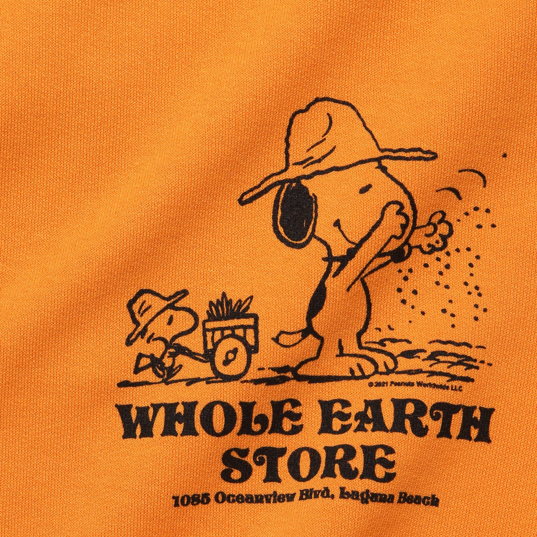 Whole Earth Store Fleece Crew - Pumpkin - Image 3