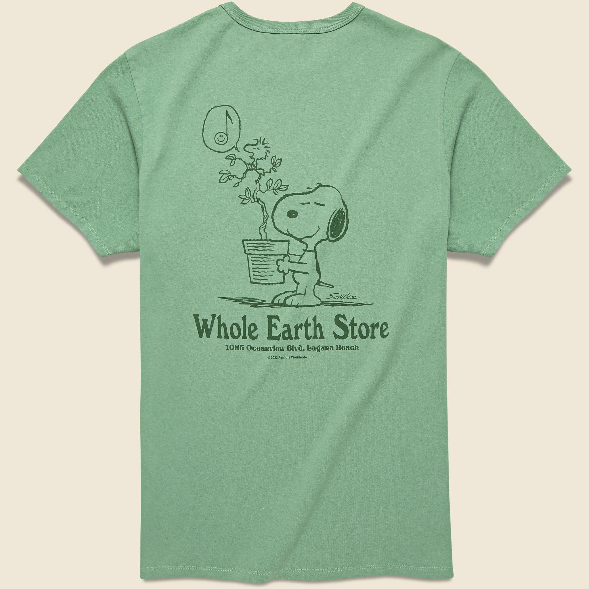 Whole Earth Store Tee - Olive - Image 2
