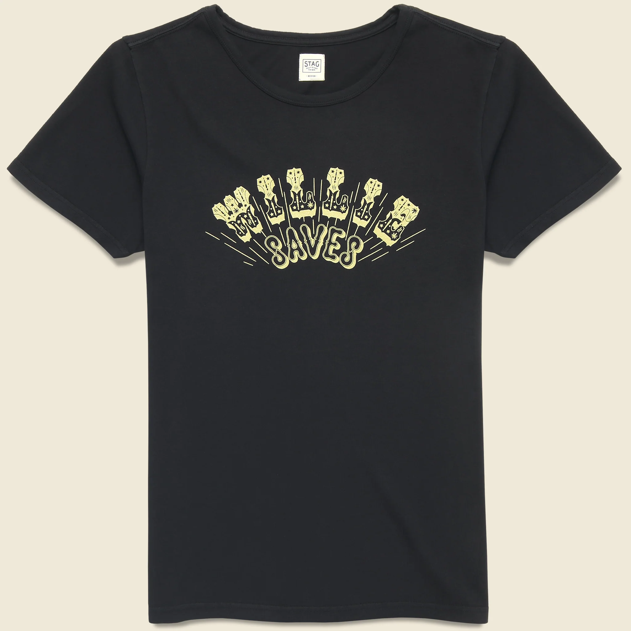 Willie Saves Tee - Black