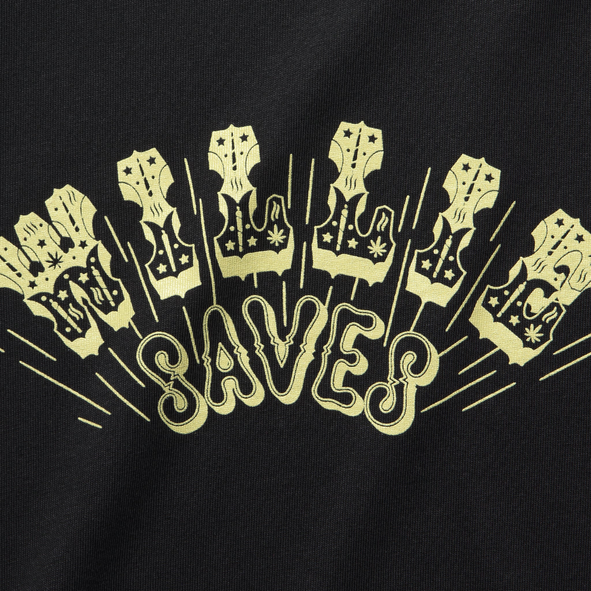 Willie Saves Tee - Black - Image 3