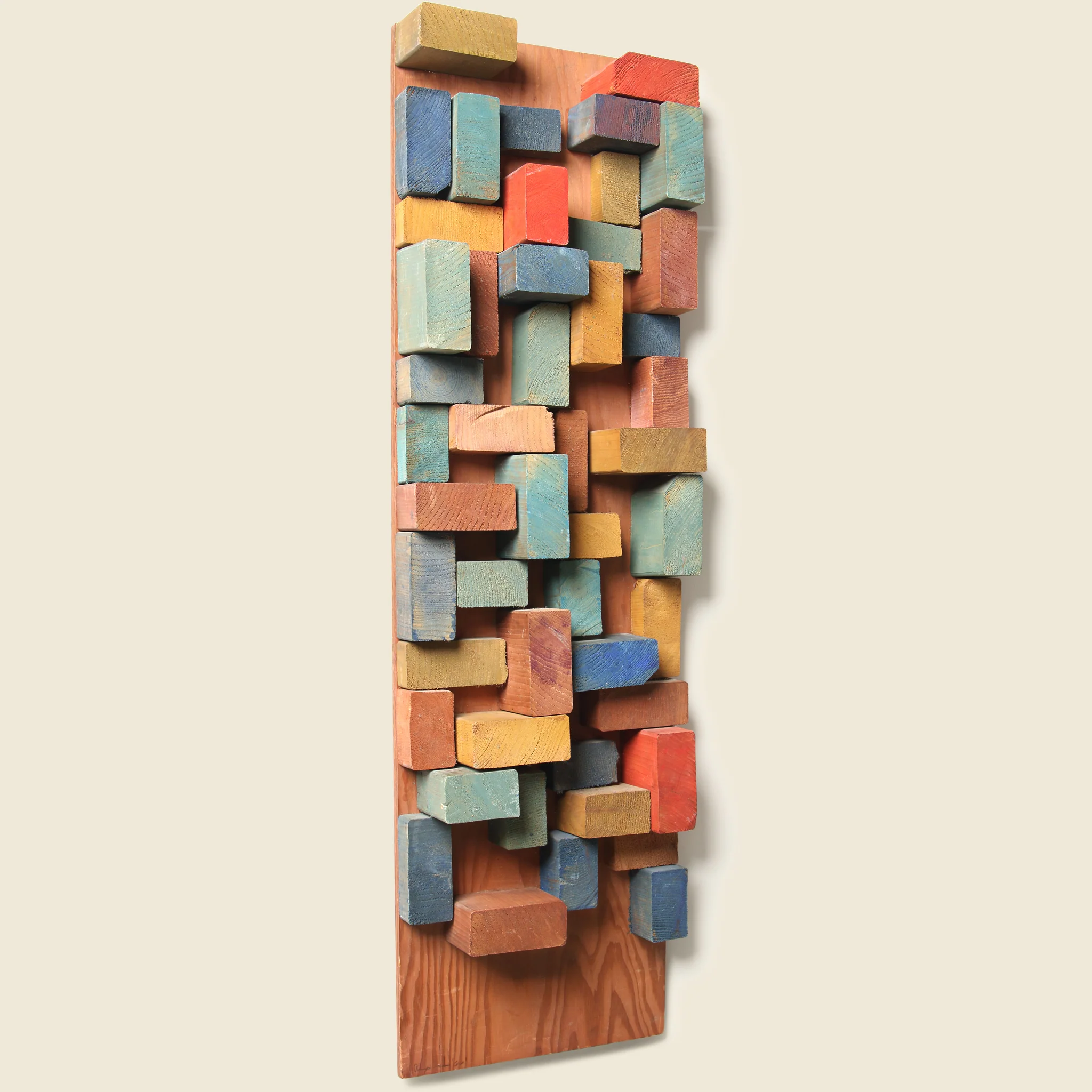 Wood Block Wall Art - Image 2