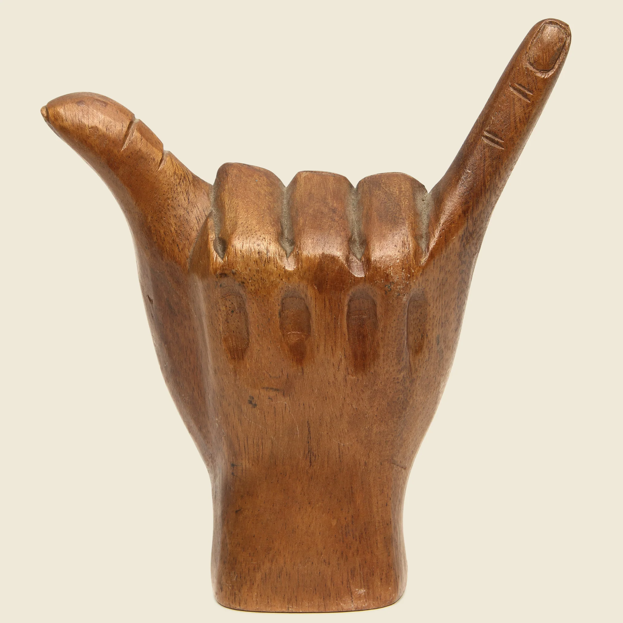 Wooden Shaka Hand Carving - Image 2