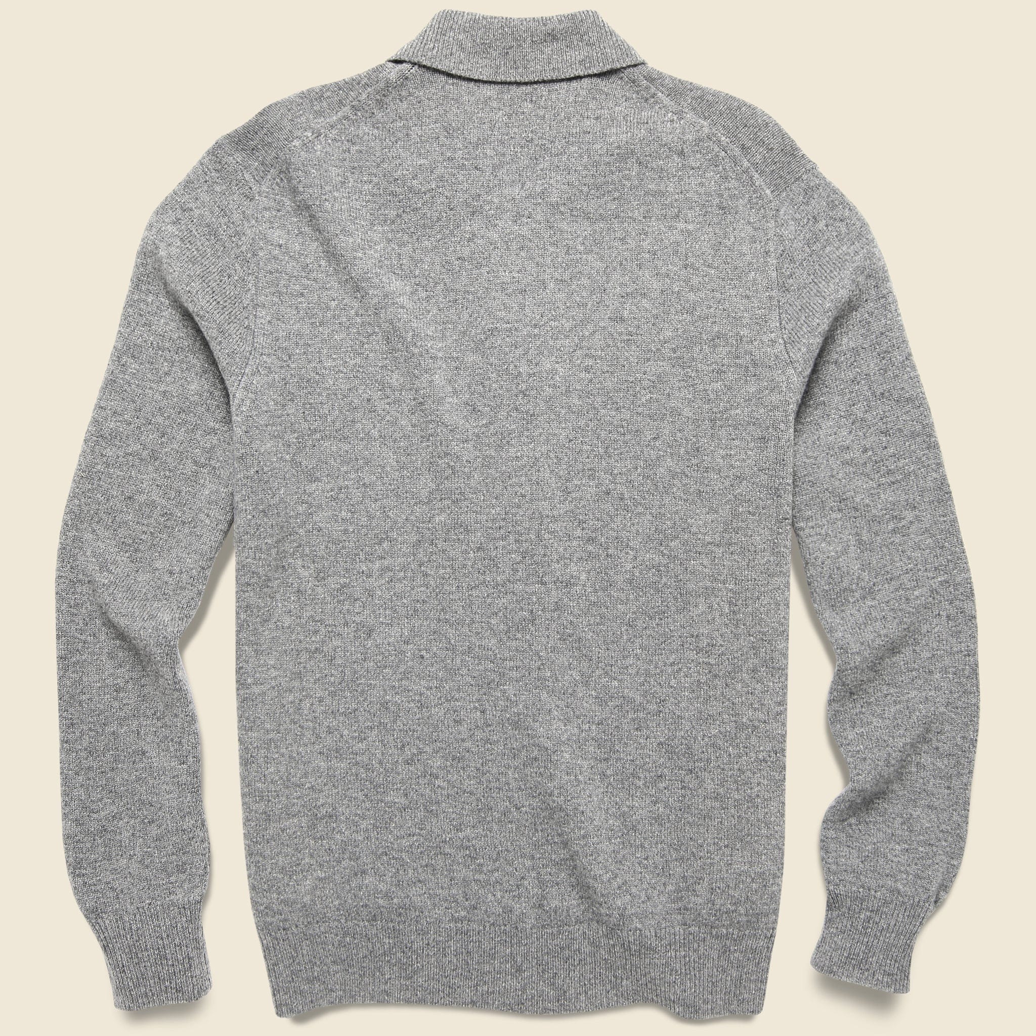 Wool Work Jacket - Heather Grey - Image 2