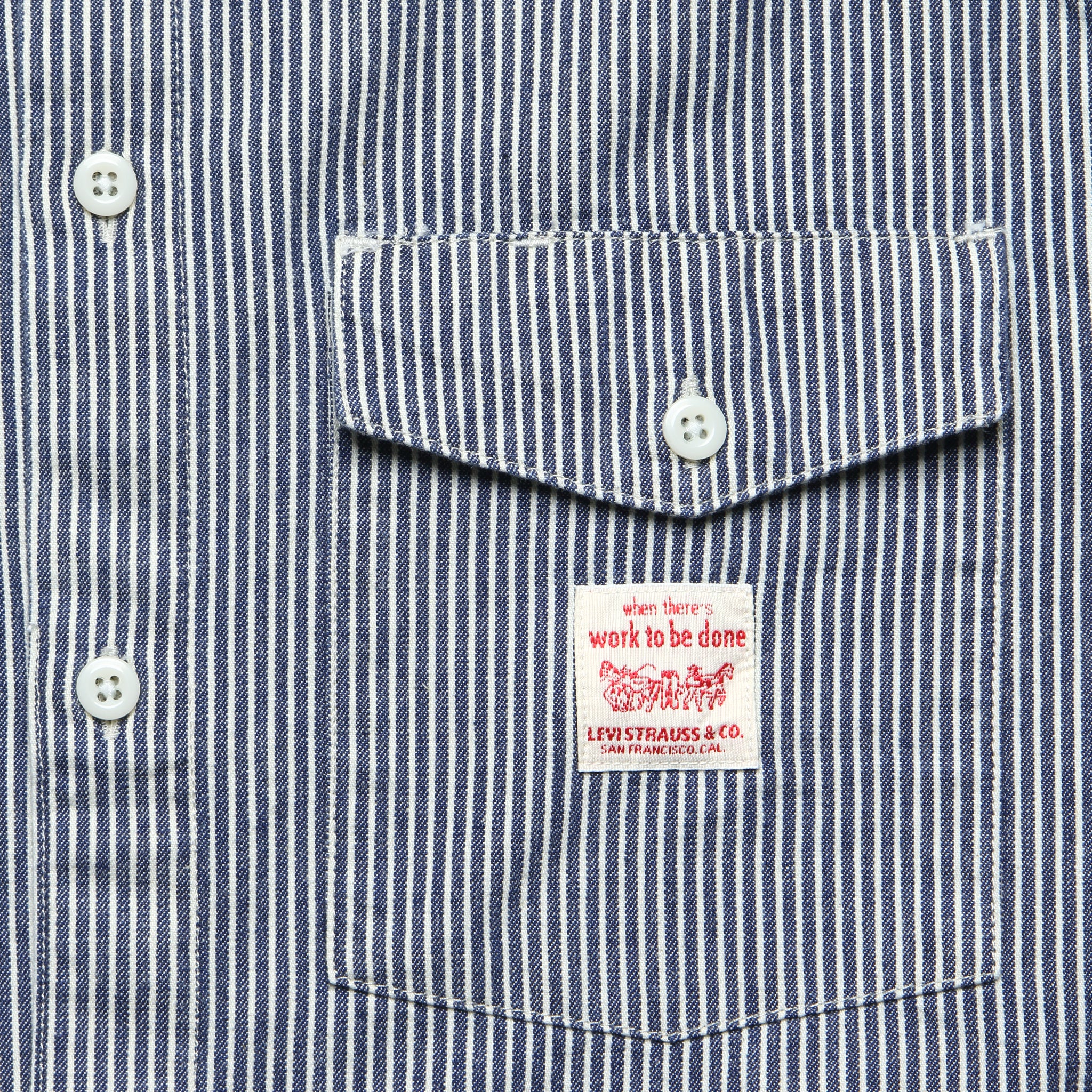 Worker Shirt - Washington Stripe - Image 3