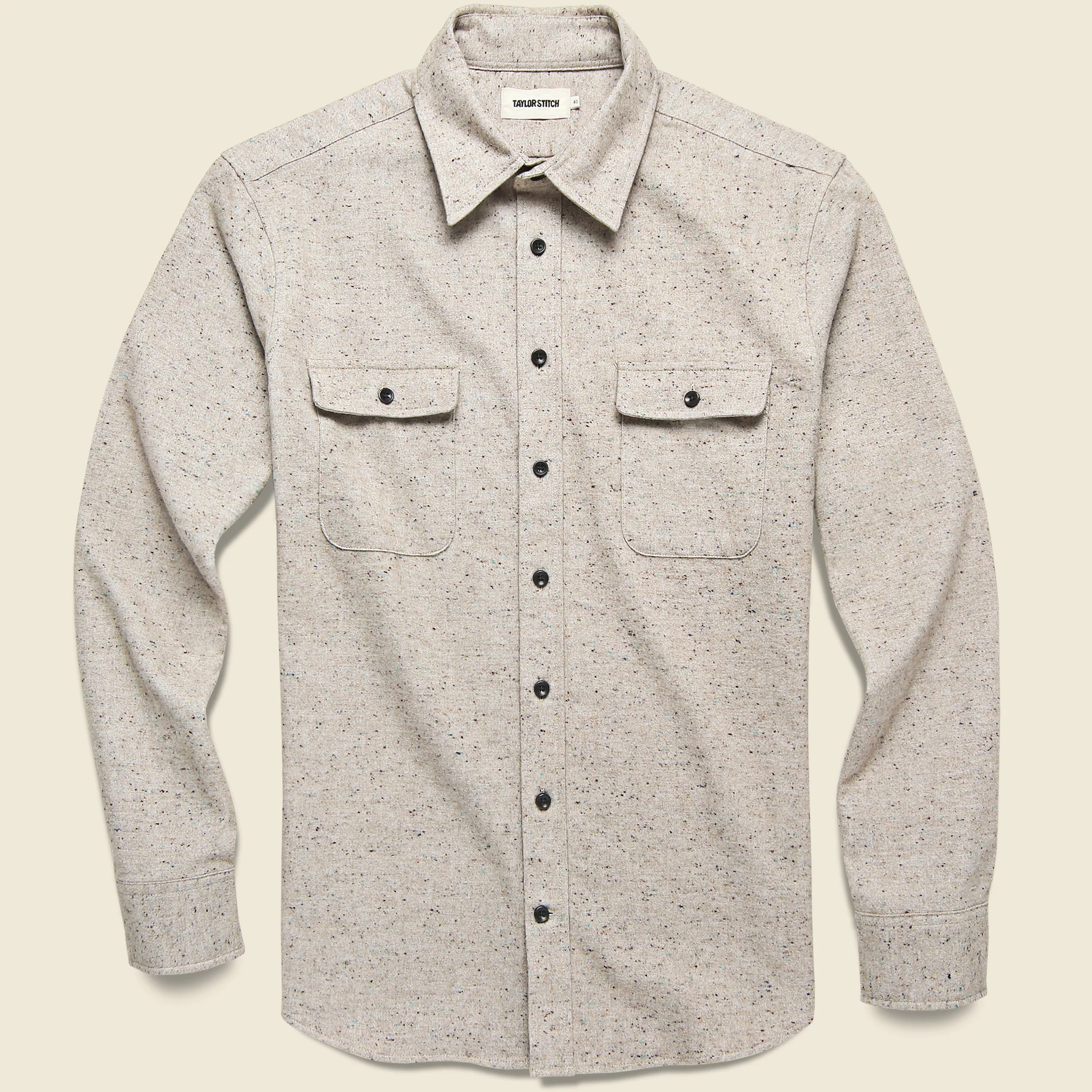 Yosemite Shirt - Oat Donegal