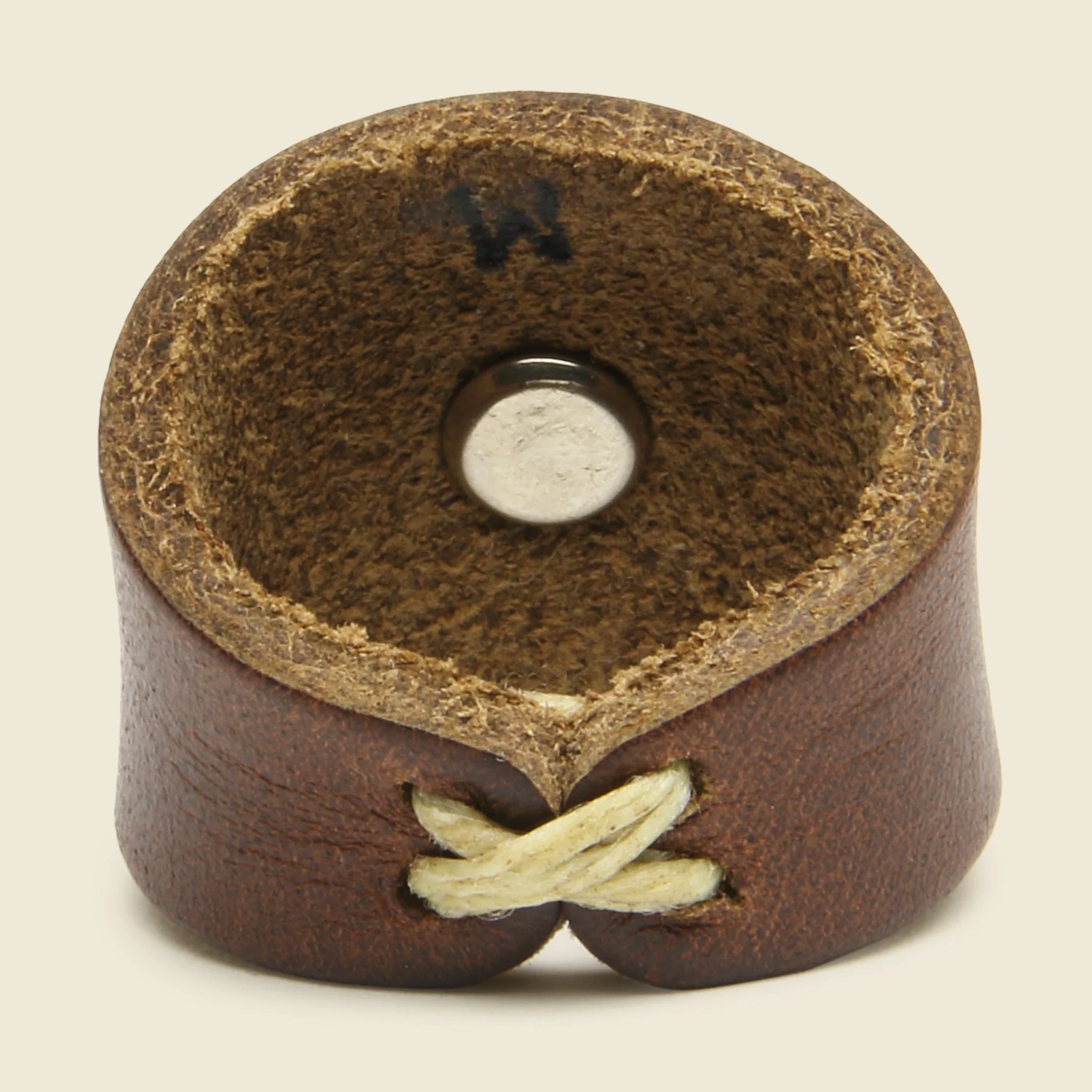Concho Ring - Leather Needlepoint - Image 3