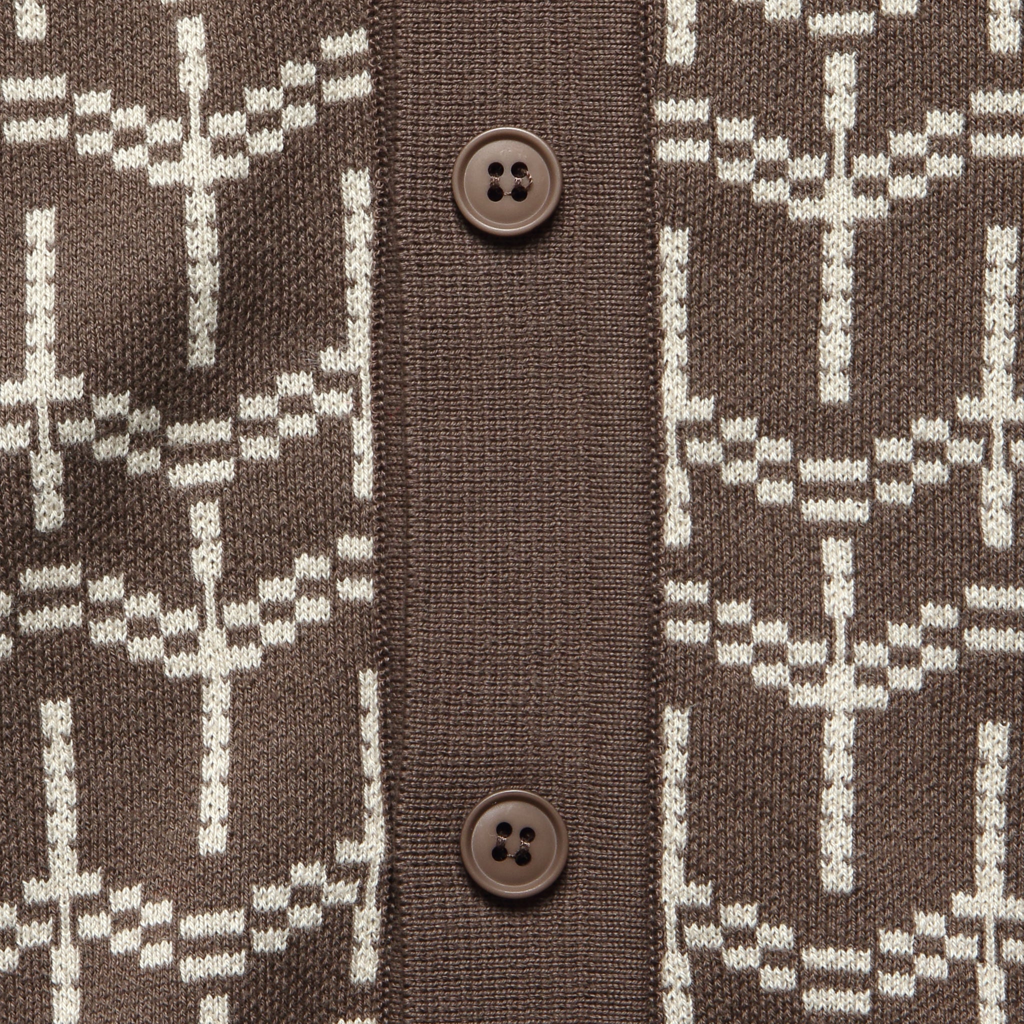 Zig Cardigan - Palm Tree Brown - Image 4